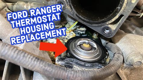 2011 ford ranger thermostat housing replacement metal|99 Ford Ranger thermostat replacement.